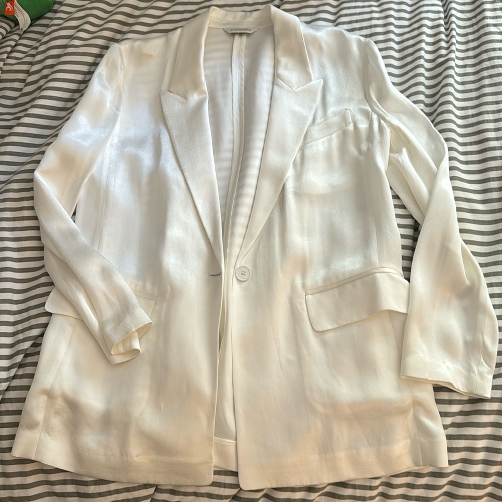 Club Monaco White Blazer